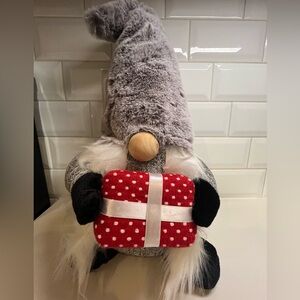 Winter Gnome Shelf Sitter Plush – Weighted, 16” Tall